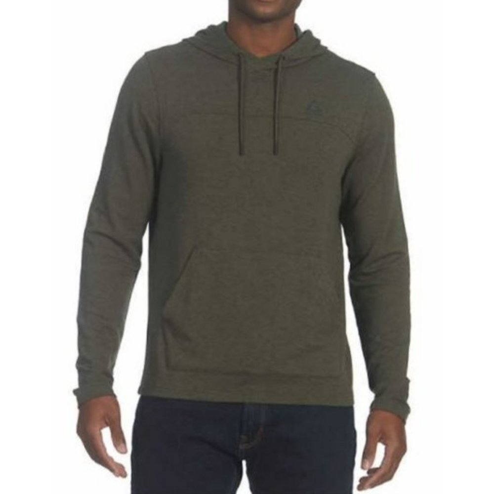 NEW Gerry Performance Olive Pull Over Pocket Long sleeve Hoodie Hooded Top Shirt
